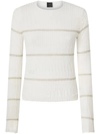 Pinko Striped T-shirt In Multicolor