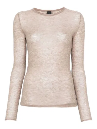 Pinko Sweaters In Neutral