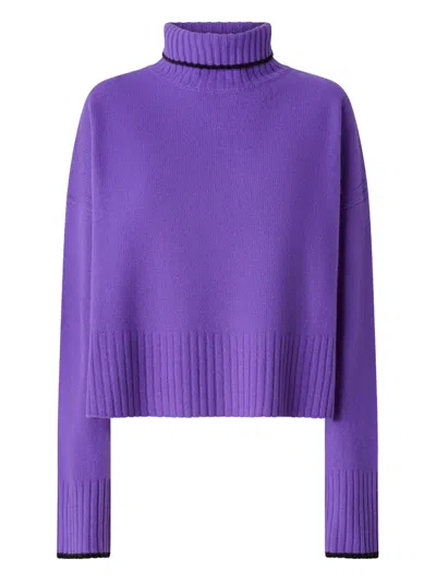 Pinko Sweaters In Purple