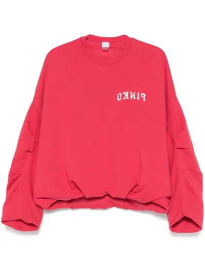 Pinko Sweaters In Rosso-passata Di Pom.