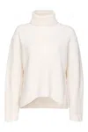 Pinko Roll-neck Sweater In White