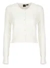 PINKO PINKO SWEATERS WHITE