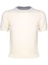 Pinko Savannah Crewneck Jumper In White