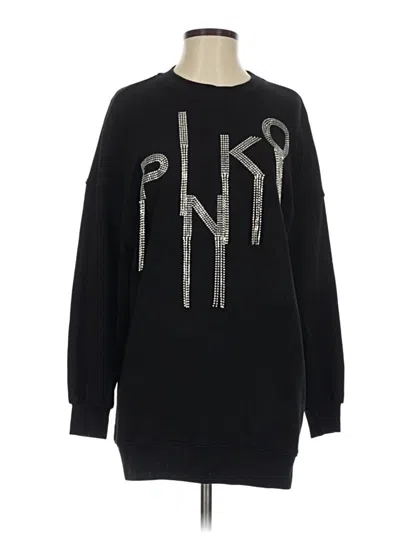 Pre-owned Pinko Sweatshirt In Black