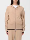 Pinko Sweatshirt  Woman Color Beige In Brown
