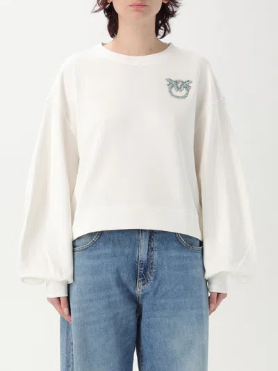 PINKO SWEATSHIRT PINKO WOMAN COLOR WHITE,G60846001