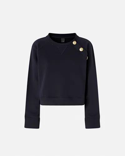 PINKO SWEAT-SHIRT À BOUTONS