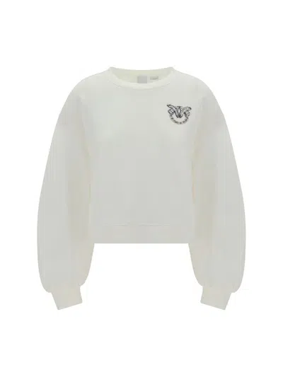 Pinko Sweatshirts In Bianco Nembo