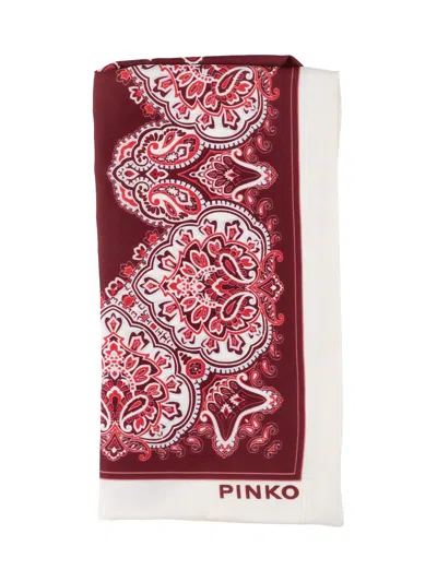 Pinko Swing Scarf In Red