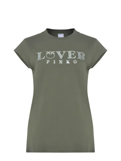 Pinko T-shirt In Green