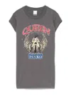 Pinko Maxi Print T-shirt In Grey