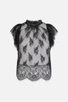 Pinko T-shirt Nera In Nero