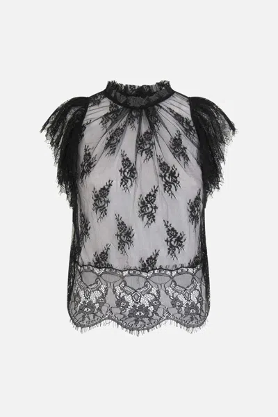 Pinko T-shirt Nera In Nero