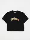 Pinko T-shirt  Kids Color Black In Black