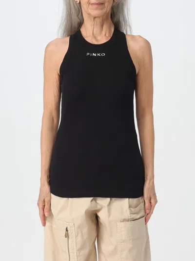 PINKO T-SHIRT PINKO WOMAN COLOR BLACK,402541002