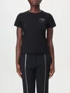 Pinko Love Birds-embellished Cotton T-shirt In Schwarz