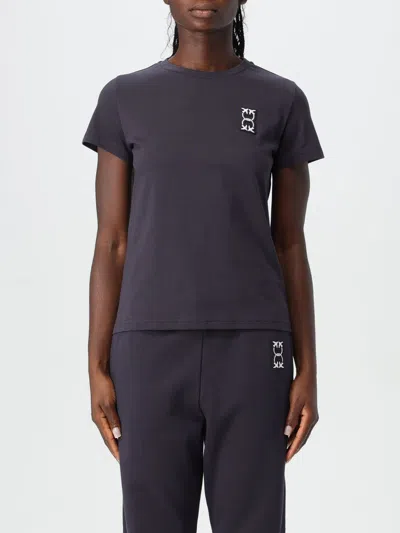 PINKO T-SHIRT PINKO WOMAN COLOR BLUE,F86808009