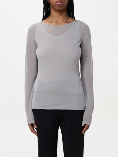 PINKO T-SHIRT PINKO WOMAN COLOR GREY,G57146020