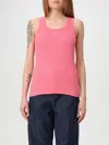 Pinko `calcolatore` Tank Top In Pink