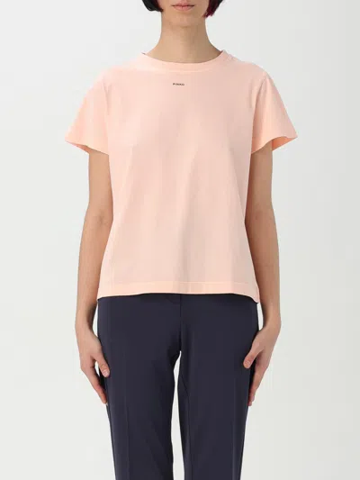 PINKO T-SHIRT PINKO WOMAN COLOR PINK,425471010