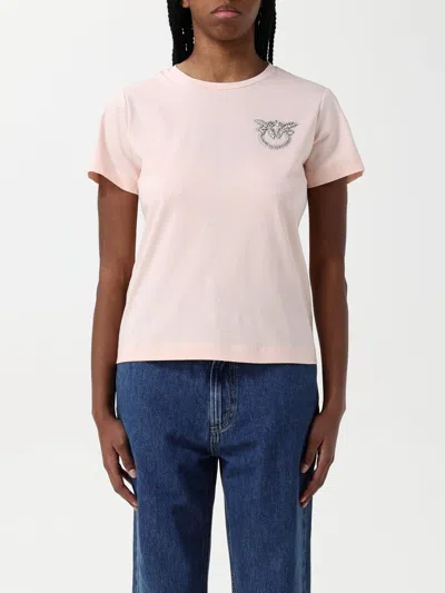 PINKO T-SHIRT PINKO WOMAN COLOR PINK,425454010