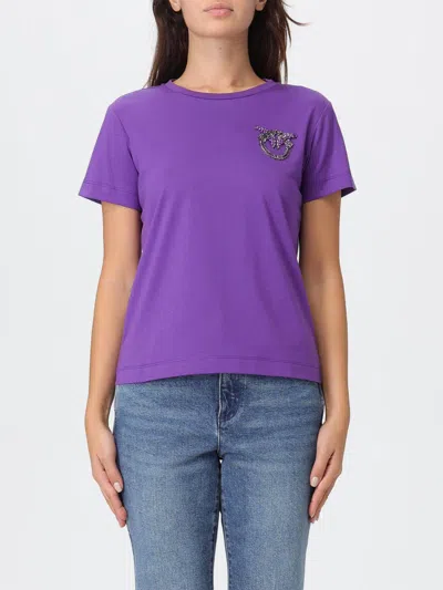 Pinko T-shirt  Woman Color Violet In Purple