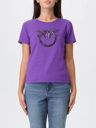 Pinko T-shirt  Woman Color Violet In Purple