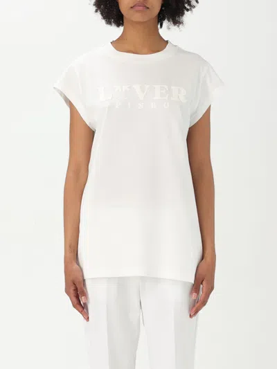 PINKO T-SHIRT PINKO WOMAN COLOR WHITE,G60819001
