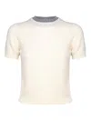 Pinko Savannah Crewneck Jumper In White