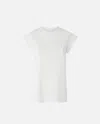 Pinko T-shirt Slim  Lover In Bianco-biancaneve