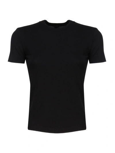 Pinko T-shirt With Embroidery In Nero