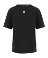 Pinko Cotton T-shirt With Logo In Black