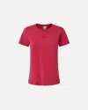 Pinko Cyclamen Pink 'bussolotto' T-shirt In Red