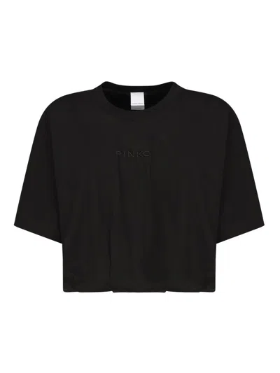 Pinko T-shirts And Polos In Black