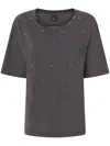 PINKO PINKO T-SHIRTS AND POLOS GREY