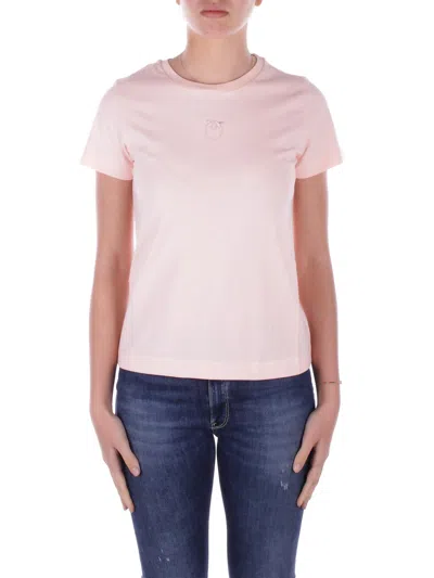 Pinko T-shirts And Polos Pink In Rosa Rosa