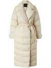 Pinko Taccuino Puffer Coat In Neutrals