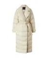 Pinko Taccuino Puffer Coat In White