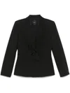 Pinko Tailored Black Double-breasted Jacket