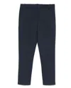 Pinko Beautiful Trousers With Belt Loops And Pockets In Blue