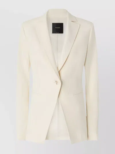 PINKO TAILORED BLAZER WITH BUTTON AND BACK VENT