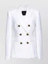 Pinko Tailored Jackets Gold Buttons In White