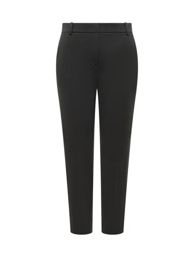 Pinko Tailored Straight-leg Trousers In Black