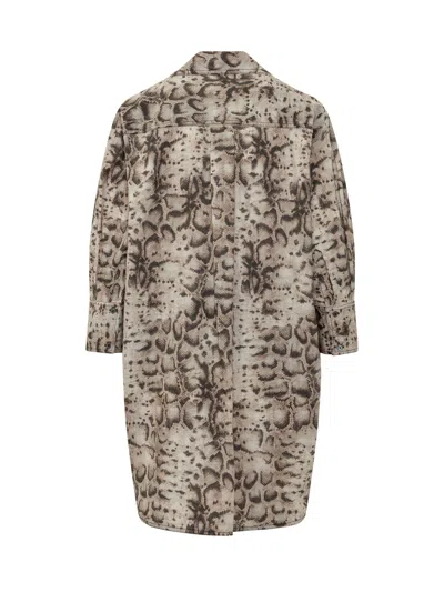 Pinko Tailored Suit With Elegant Lines In Beige/nero