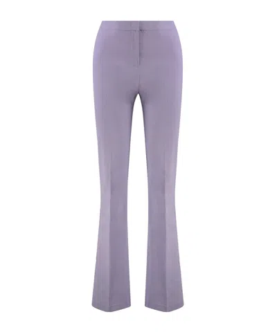 Pinko Tailored Trousers In Purple