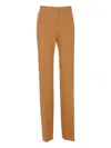 Pinko Tailored Trousers In Brown