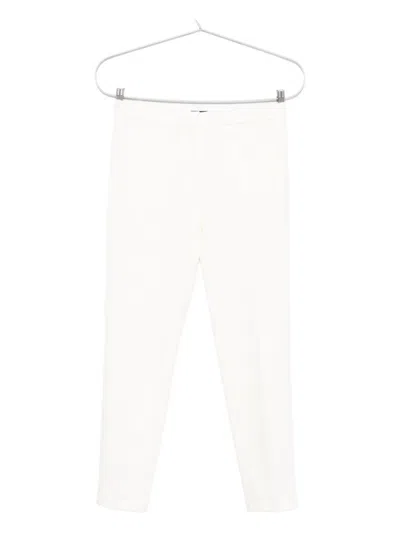 Pinko Tailored Trousers In White