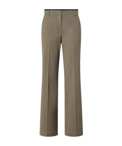 Pinko Tailored Trousers In Brown