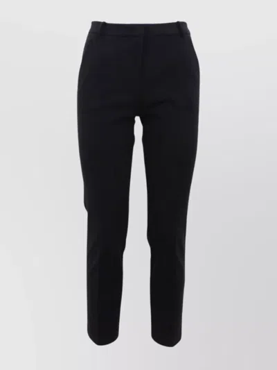 PINKO TAILORED TROUSERS WITH POCKETS AND LOOPS