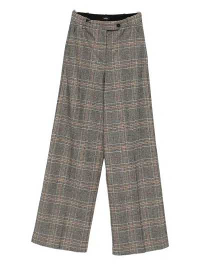 Pinko Tailored Wide-leg Trousers In Multi